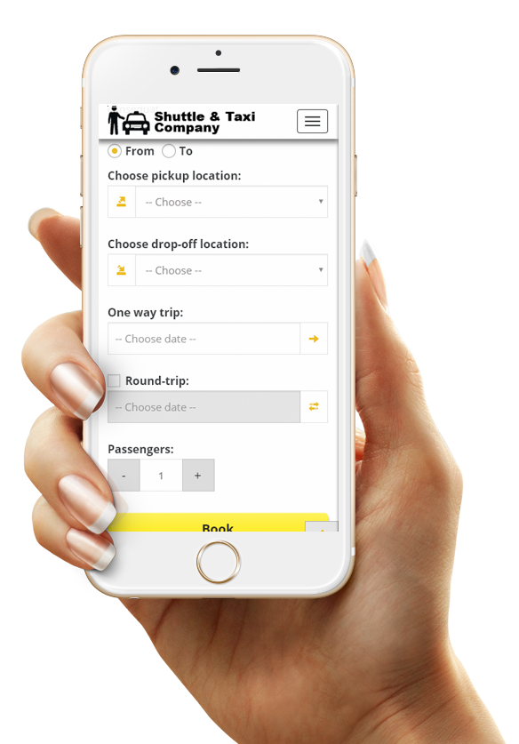 Airport Transfers Website Builder