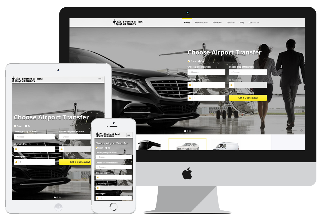 Airport Transfers Website