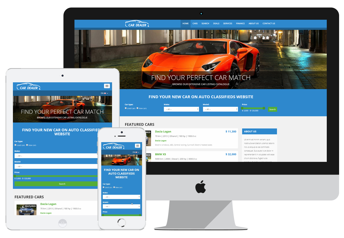 Car Dealer Website