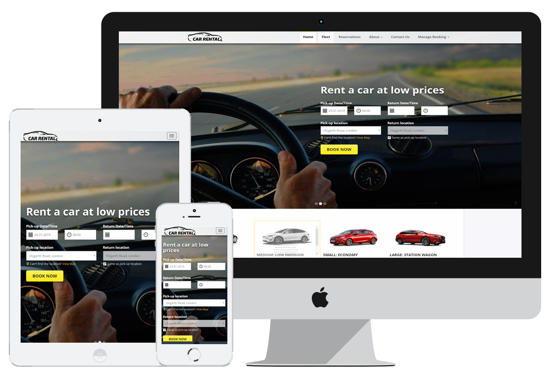 Car Rental Website