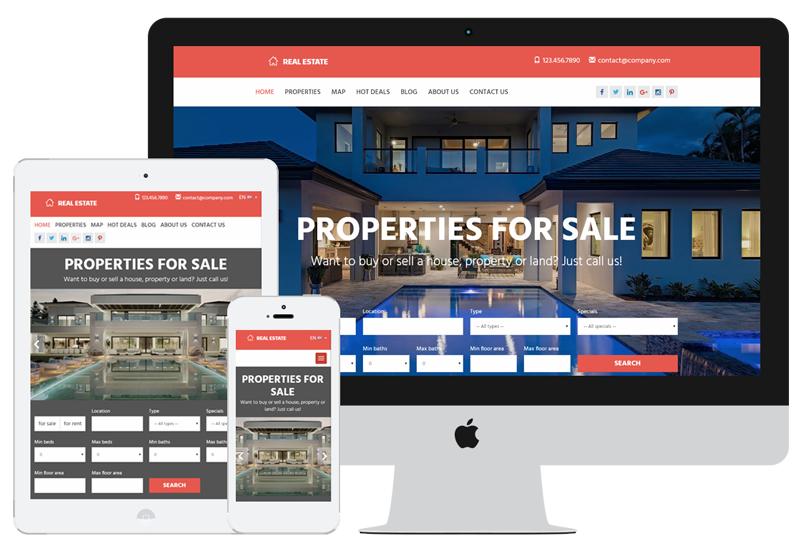 Real Estate Website